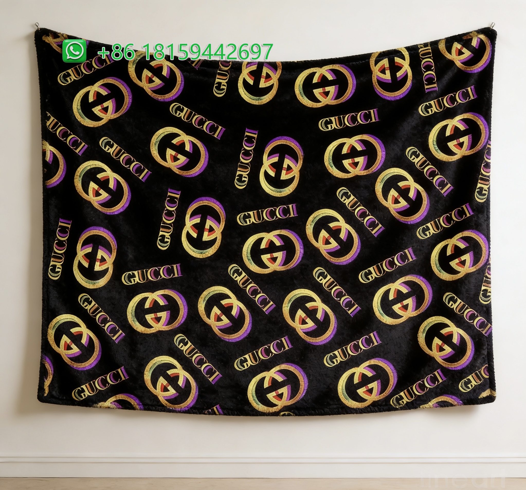 Gucci Throw Blankets
